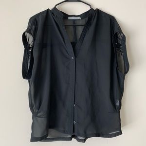 Olivia Moon Black Blouse.  Rarely worn